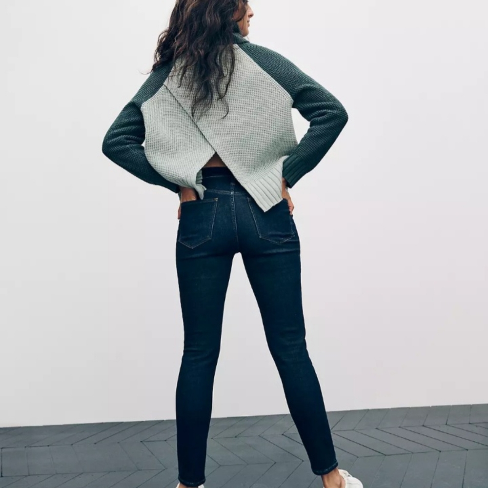 Madewell Jeans 9" Mid Rise Skinny Denim Jeans Size 25 #MA938